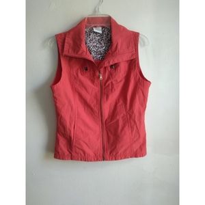 Columbia Light Weight Vest Jacket Jean Cotton